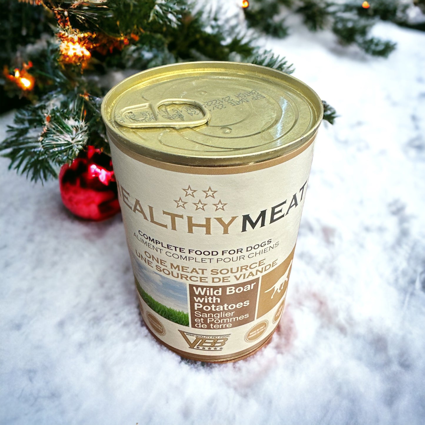 Healthy Mono-Proteinic Canned Dog Food 400g - Pâté