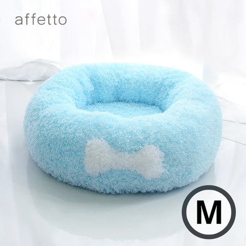AFFETTO COOL DONUT BED SET BLUE (M)