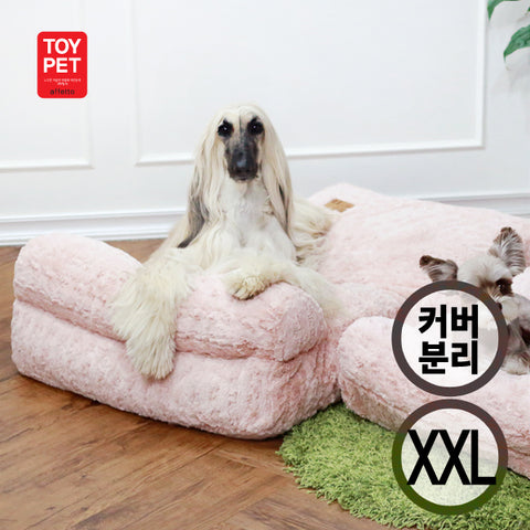 TOYPET MOGLE KING CLOUD BED PINK (XXL)