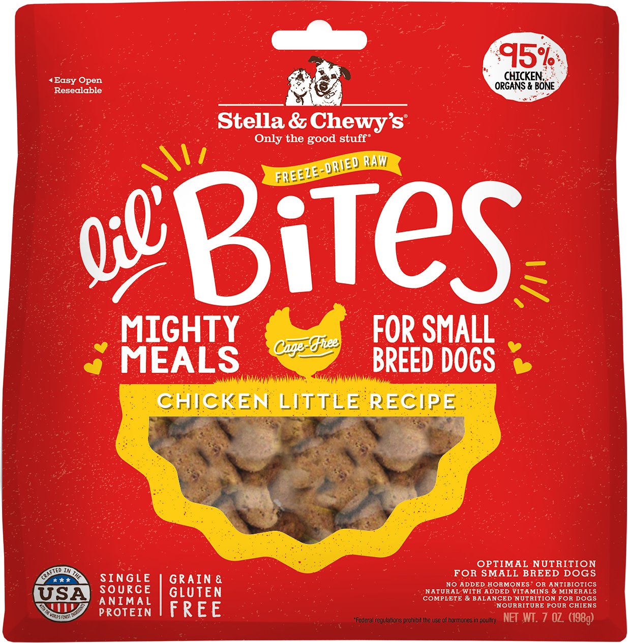 Stella & Chewy's® Lil' Bites Chicken Little Recipe Dry Dog Food 7oz