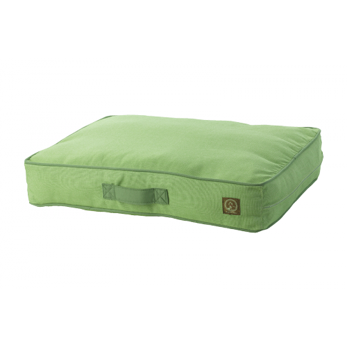 One for Pets Siesta Spanish Indoor/Outdoor Pillow Bed - Green - small