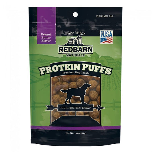 Red Barn Dog Protein Puffs Peanut Butter 51g