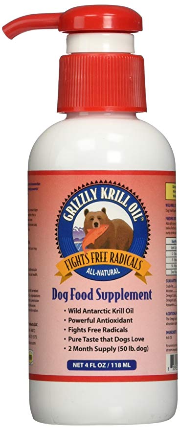 Grizzly Krill Oil for Dogs 4oz