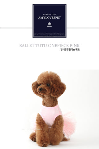 AMYLOVESPET Ballet Tutu Dress, Pink, L