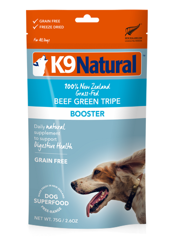 K9 Natural ™ Beef Green Tripe Topper For Dogs 75g