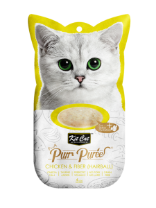 Kit Cat Purr Puree Chicken & Fiber (Hairball) 60g