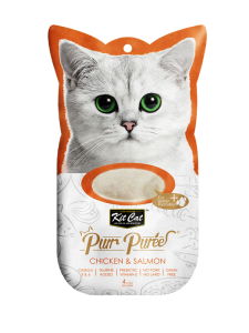 Kit Cat Purr Puree Chicken & Salmon 60g