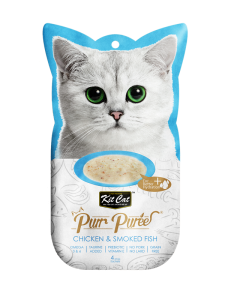 Kit Cat Purr Puree Chicken & Smoked Fish 60g