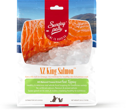 New Package - Sunday Pets New Zealand King Salmon