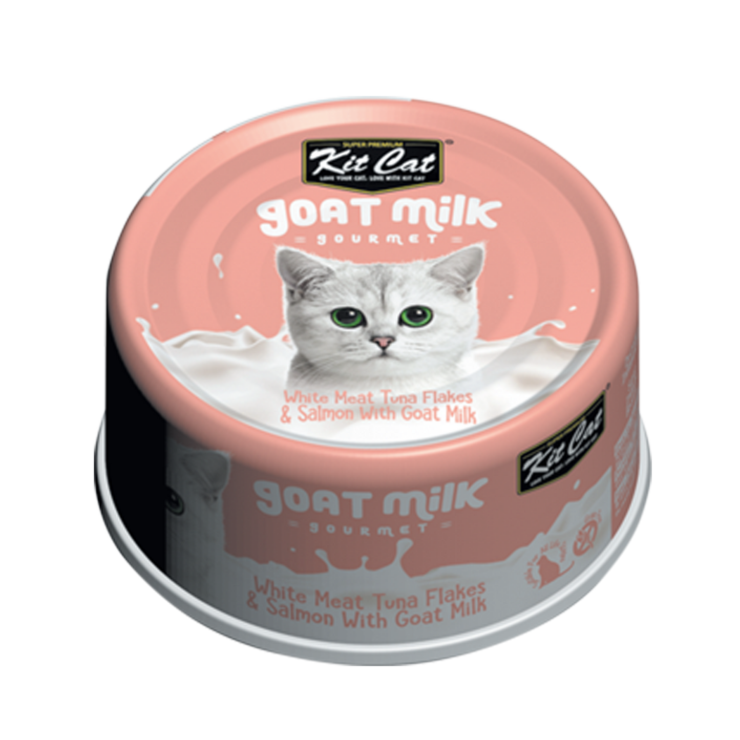 Kit Cat Goat Milk Gourmet Tuna & Salmon 70g