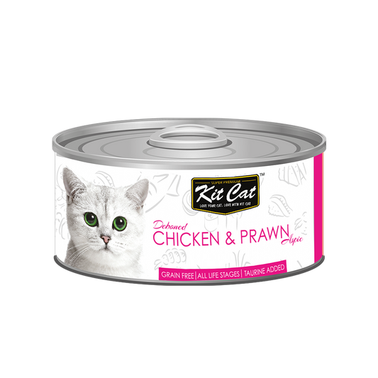 Kit Cat Deboned Chicken & Prawn Toppers 80g