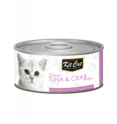 Kit Cat Deboned Tuna & Crab Toppers 80g