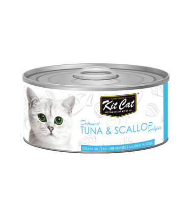 Kit Cat Deboned Tuna & Scallop Toppers 80g
