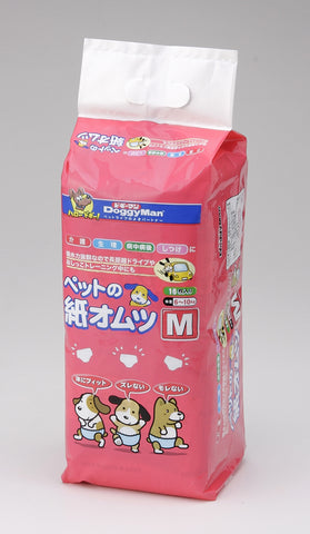 New Paper Diaper for Pet M