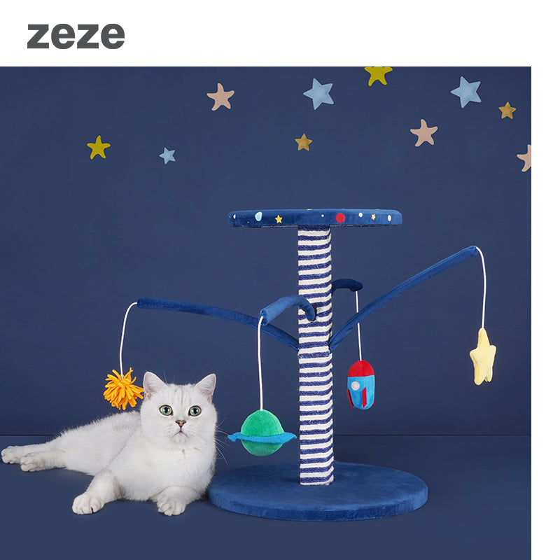 Zeze Starry Night Playground Cat Tree