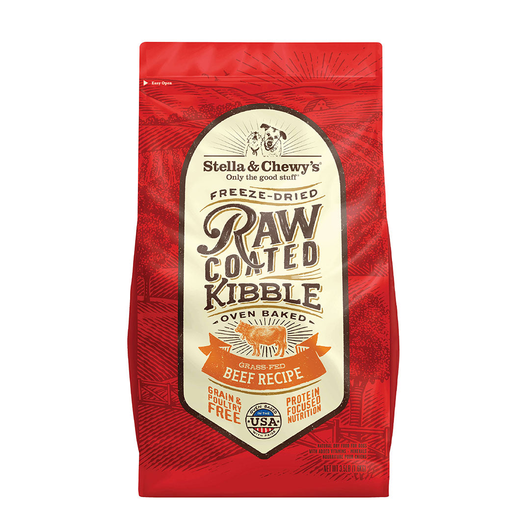 Stella & Chewy's® Raw Coated Grass-Fed Beef Recipe Dry Dog Food 3.5lb