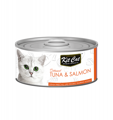 Kit Cat Deboned Tuna & Salmon Toppers 80g