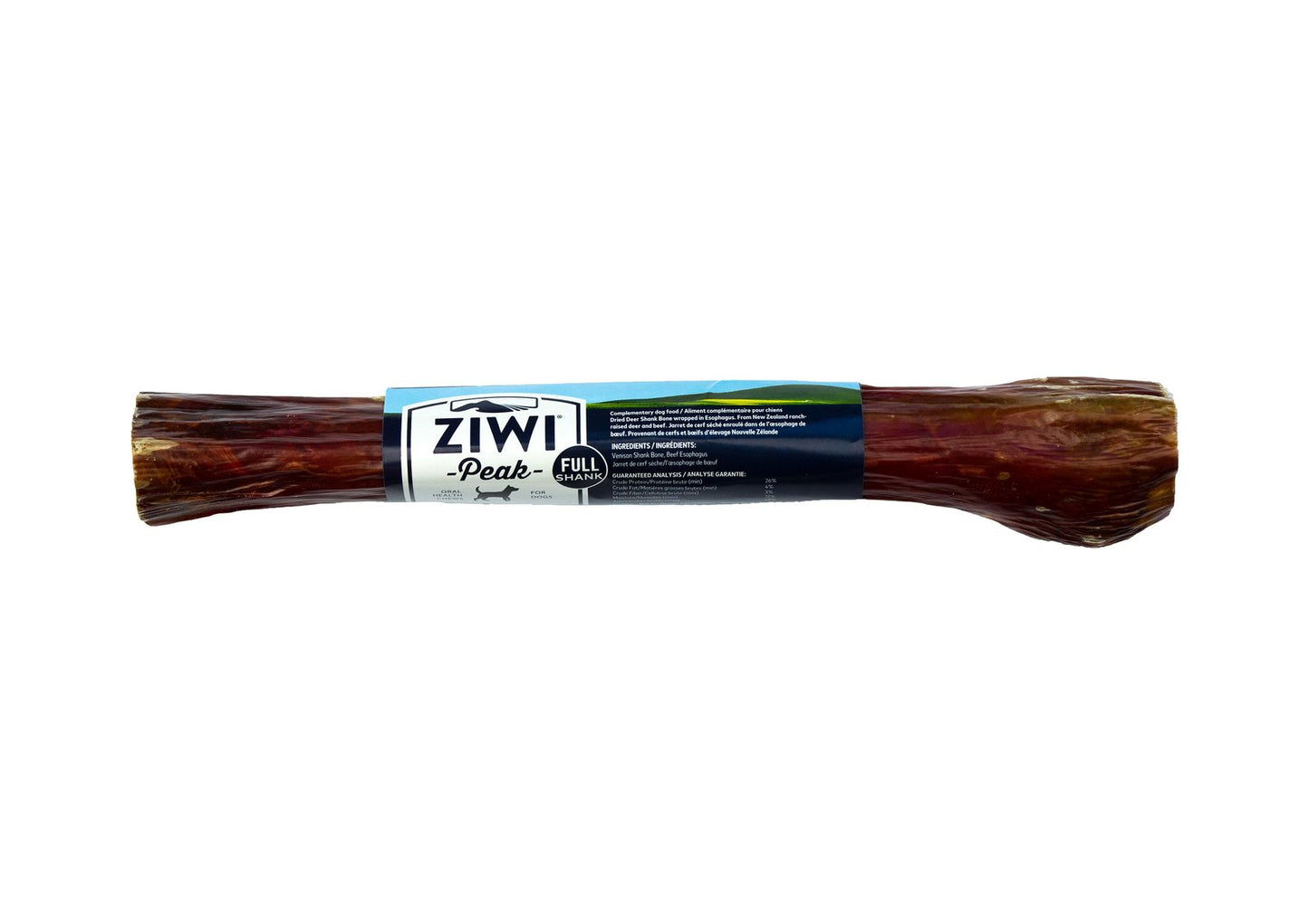 ZIWI Deer Shank Bone Full (beef esophagus top wrapped) Dog Chews
