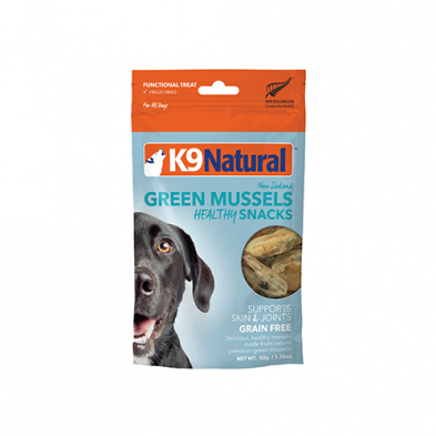 K9 Natural™ New Zealand Green Mussels Healthy Snacks Dog Treat 50g