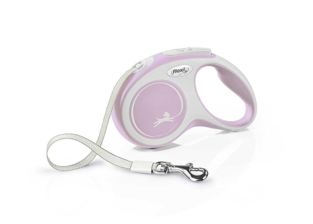 Flexi New Comfort Tape Leash - Pink - 5M Small