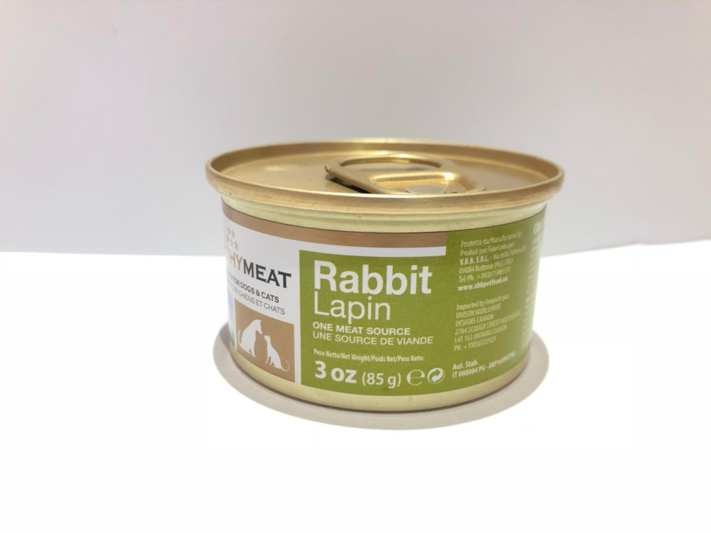 VBB Healthy Meat - Mono-Protein Rabbit 85g