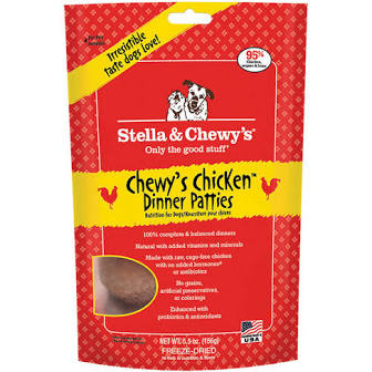 Stella & Chewy's® Chewy's Chickenâ„?Freeze-Dried Dinner Patties 5.5oz