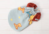 AMYLOVESPET Teddy Bear Towel Pajama, XL
