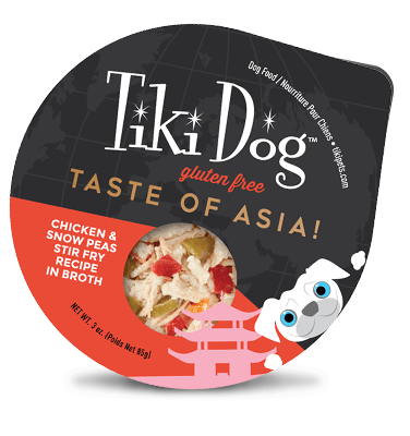 Tiki Dog® Aloha Petites International Grain Free-Asian Chicken Stir Fry 3oz