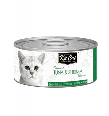 Kit Cat Deboned Tuna & Shrimp Toppers 80g